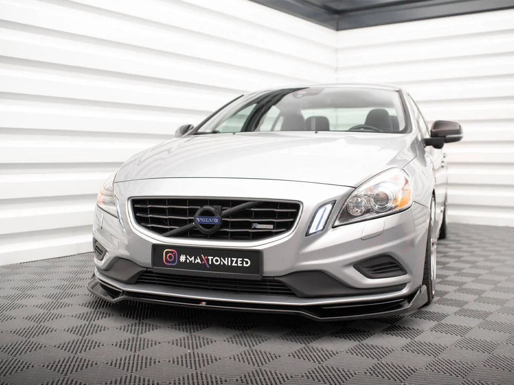 Maxton Design Front Splitter V.1 Volvo S60 R-Design Mk2