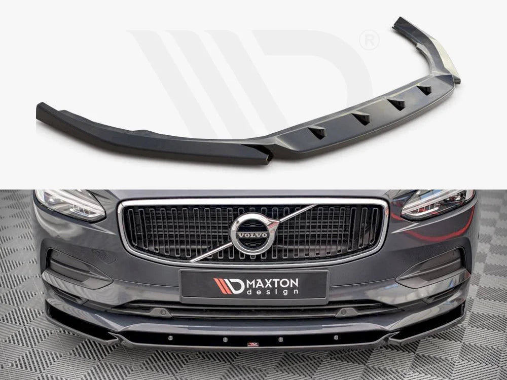Maxton Design Front Splitter V.1 Volvo V90 MK2 16-20