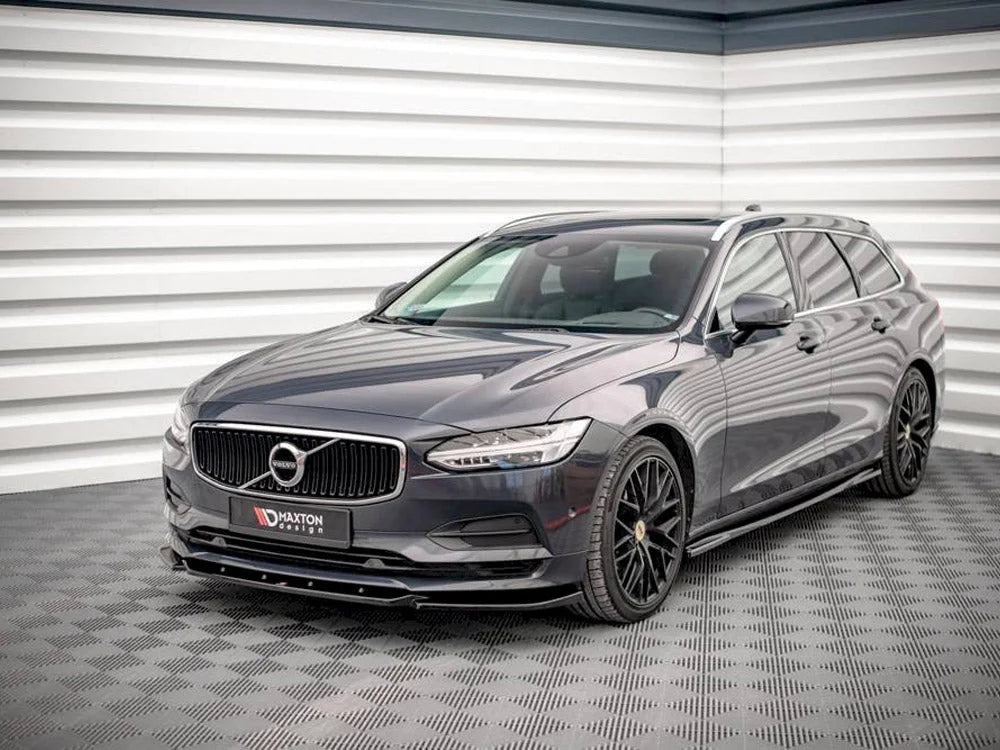 Maxton Design Front Splitter V.1 Volvo V90 MK2 16-20