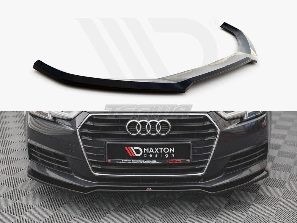 Maxton Design Front Splitter V.2 Audi A4 B9 15-19