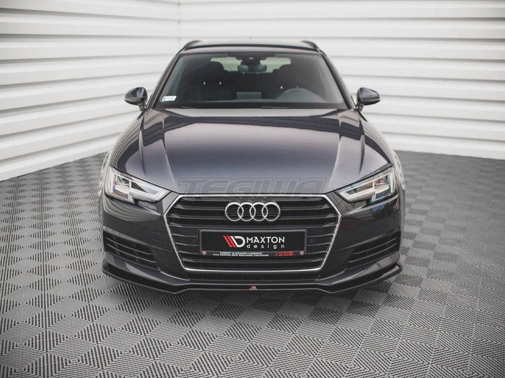 Maxton Design Front Splitter V.2 Audi A4 B9 15-19