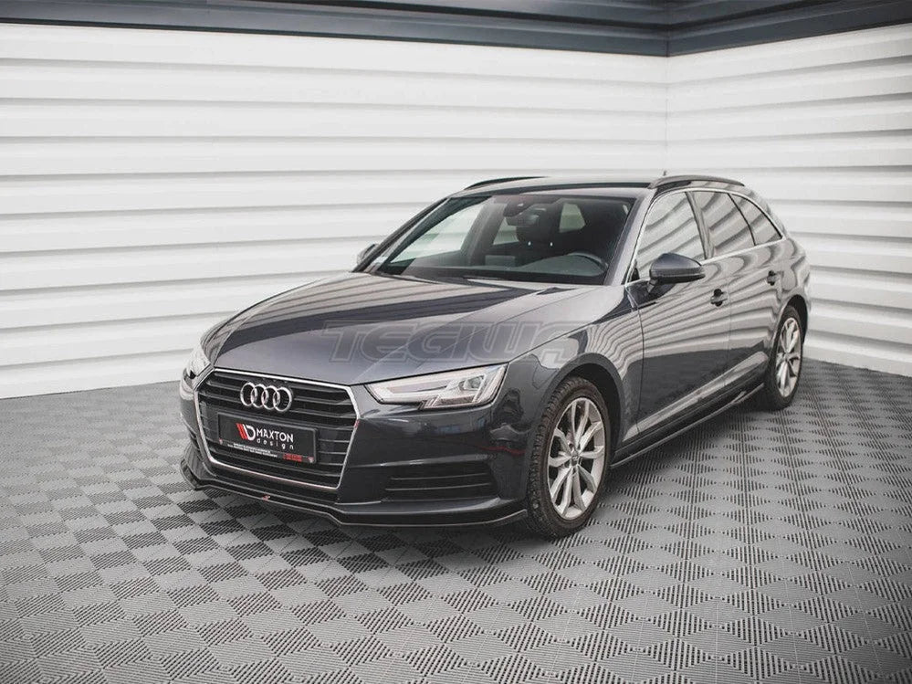 Maxton Design Front Splitter V.2 Audi A4 B9 15-19
