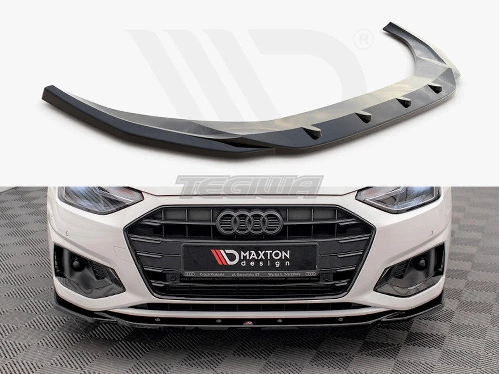 Maxton Design Front Splitter V.2 Audi A4 B9 Facelift