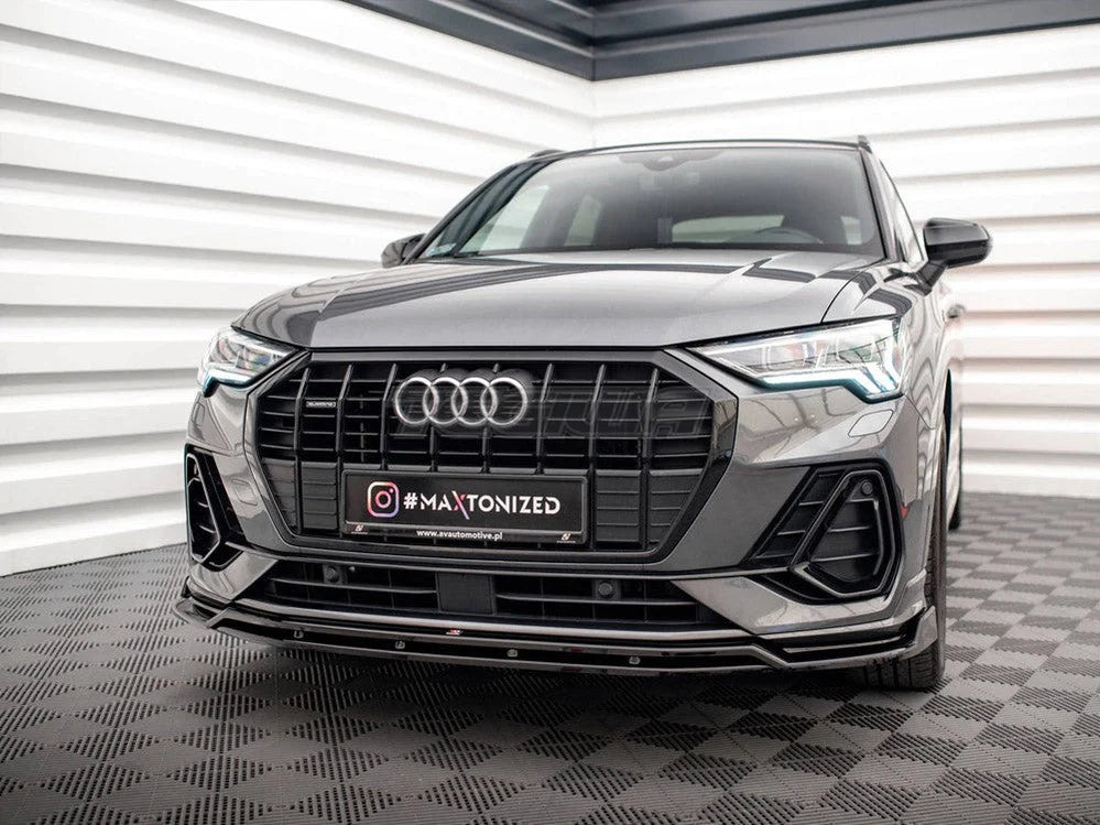 Maxton Design Front Splitter V.2 Audi Q3 S-Line F3