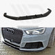Maxton Design Front Splitter V.2 Audi RS3 8VA Sportback Pre-facelift 15-16