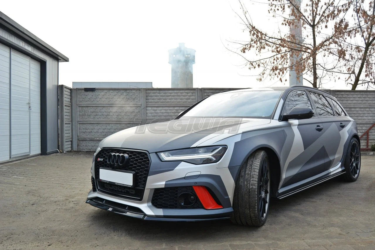 Maxton Design Front Splitter V.2 Audi RS6 C7 2013-UP