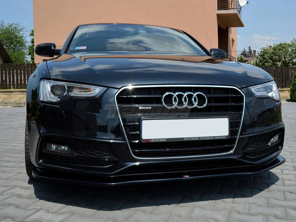 Maxton Design Front Splitter V.2 Audi S5 A5 S-line 8T Facelift 07-16
