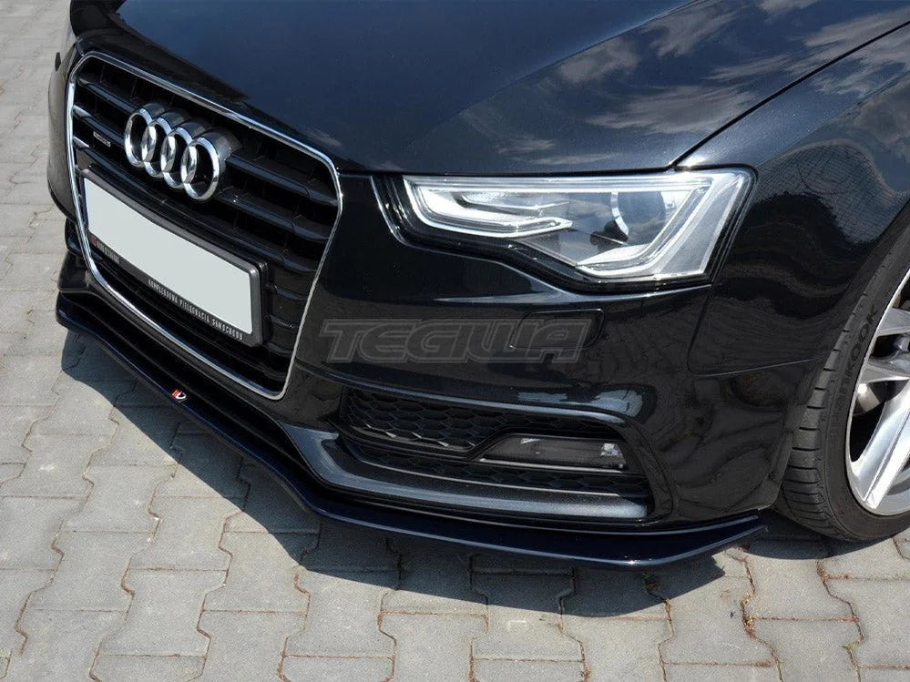 Maxton Design Front Splitter V.2 Audi S5 A5 S-line 8T Facelift 07-16