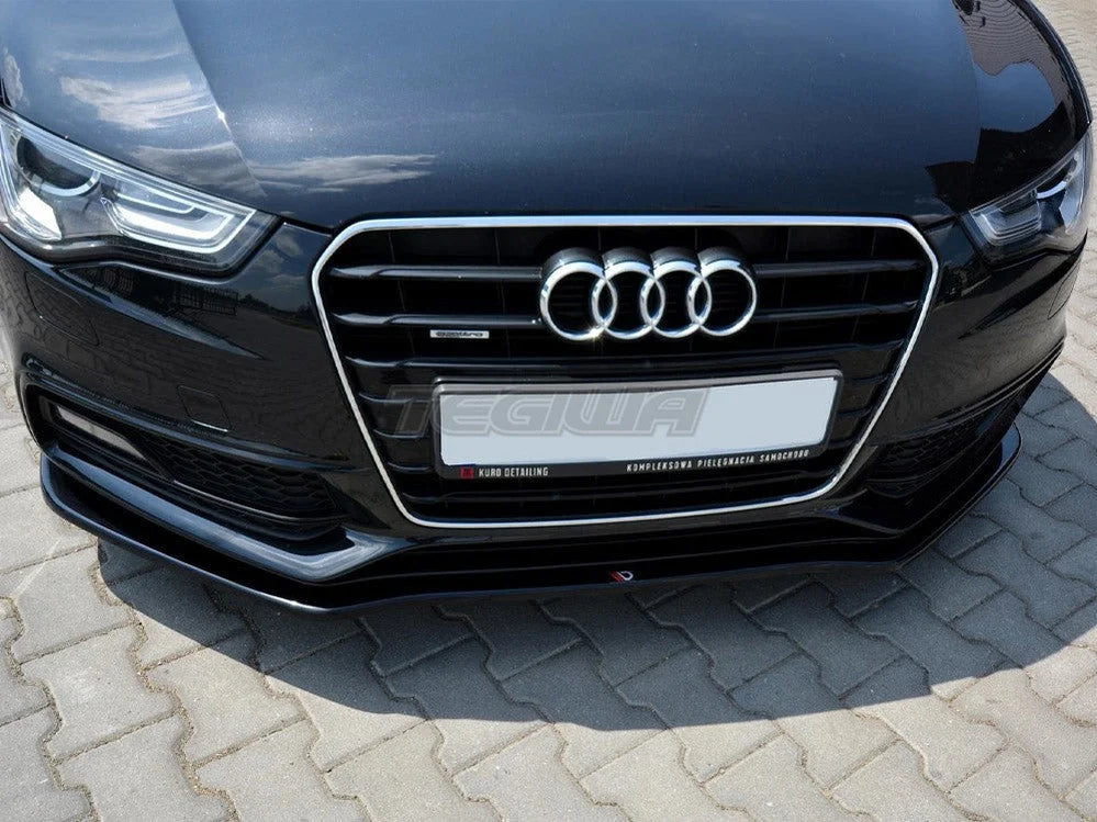 Maxton Design Front Splitter V.2 Audi S5 A5 S-line 8T Facelift 07-16