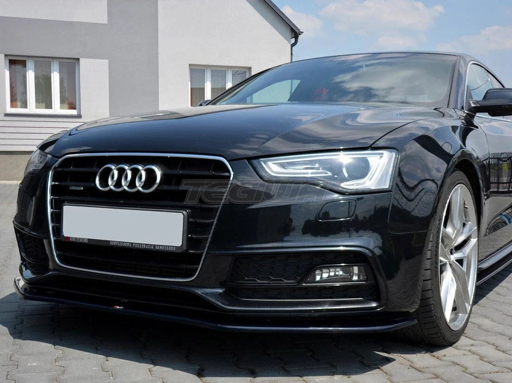 Maxton Design Front Splitter V.2 Audi S5 A5 S-line 8T Facelift 07-16
