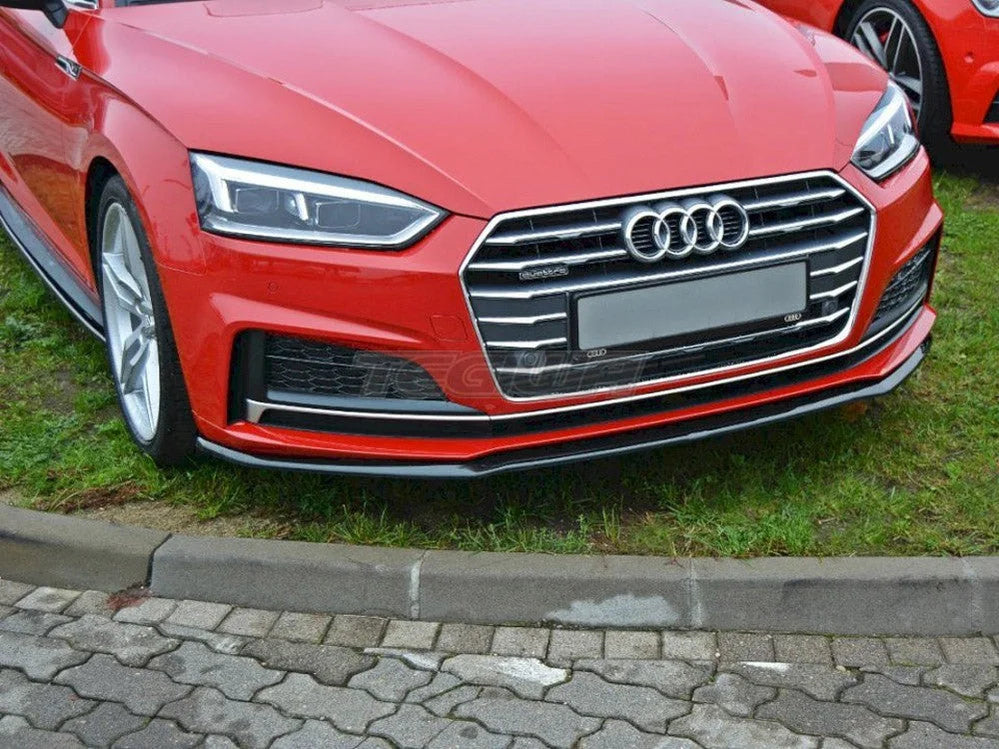Maxton Design Front Splitter V.2 Audi S5 A5 S-line F5 Coupe Sportback 2016-