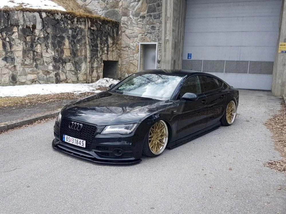 Maxton Design Front Splitter V.2 Audi S7 A7 S-line C7 10-14