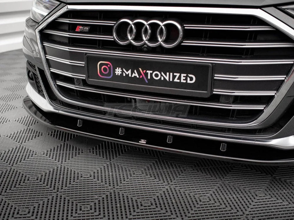Maxton Design Front Splitter V.2 Audi S8 A8 S-Line D5