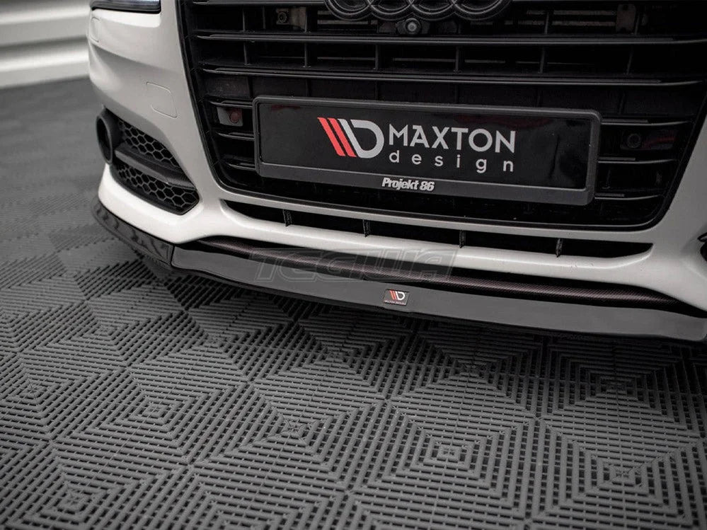 Maxton Design Front Splitter V.2 Audi S8 D4 FL 15-17