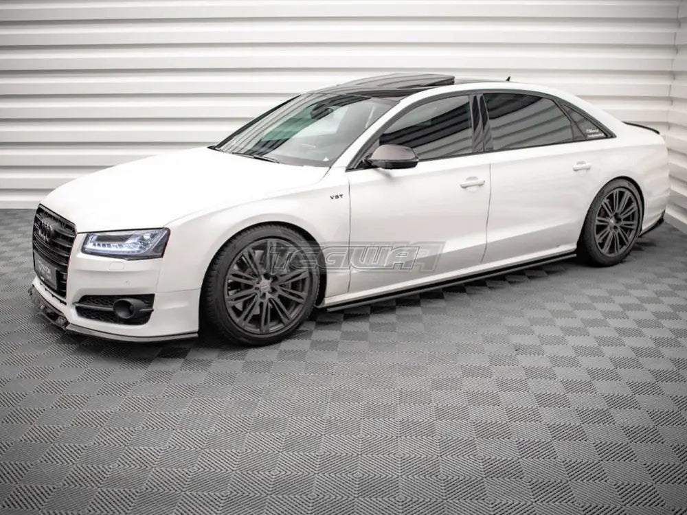 Maxton Design Front Splitter V.2 Audi S8 D4 FL 15-17