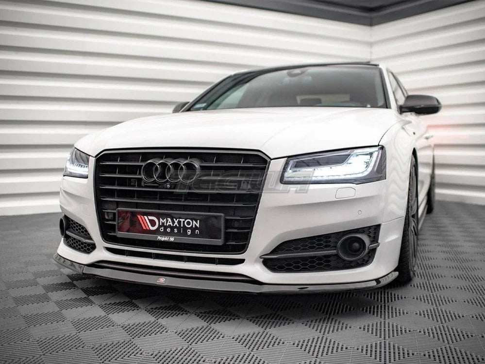 Maxton Design Front Splitter V.2 Audi S8 D4 FL 15-17