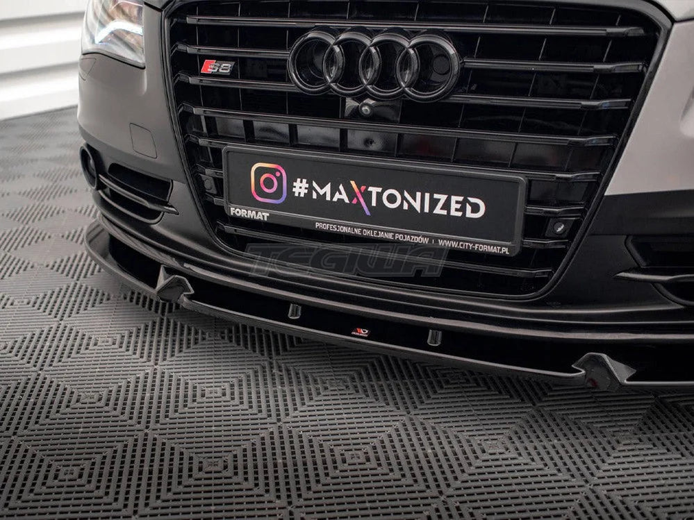 Maxton Design Front Splitter V.2 Audi S8 D4