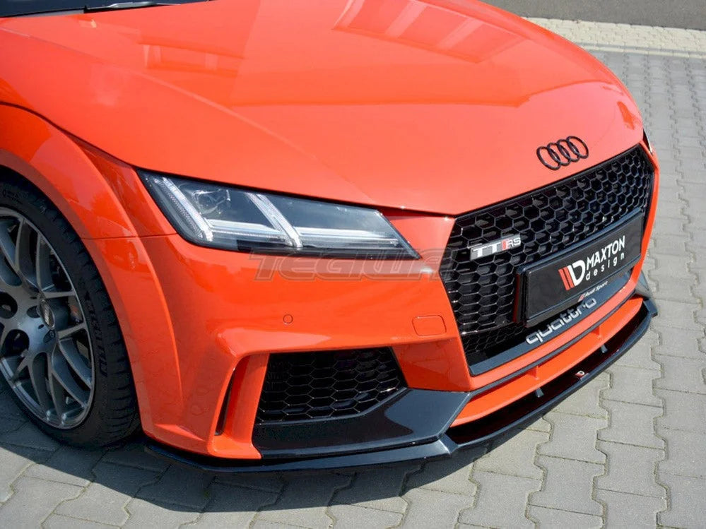 Maxton Design Front Splitter V.2 Audi TT MK3 8S RS 16-20