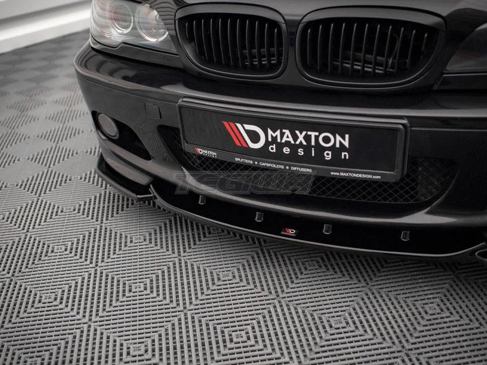 Maxton Design Front Splitter V.2 BMW 3-Series Coupe M-pack E46 99-05