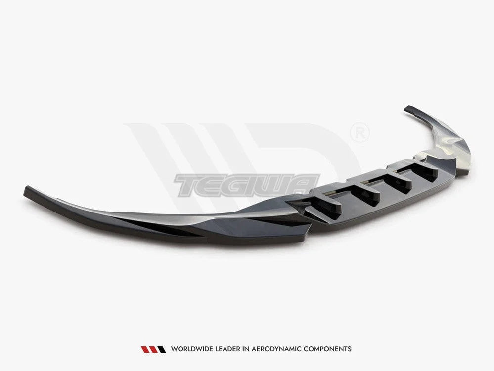 Maxton Design Front Splitter V.2 BMW 7-Series G11 M-pack Facelift 2019-
