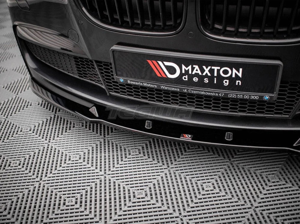 Maxton Design Front Splitter V.2 BMW 7-Series M-pack F01 09-13
