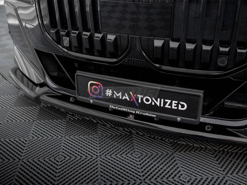 Maxton Design Front Splitter V.2 BMW 7-Series M-Pack M760e G70
