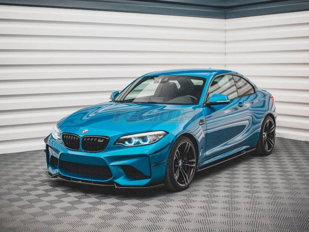Maxton Design Front Splitter V.2 BMW M2 F87 16-20