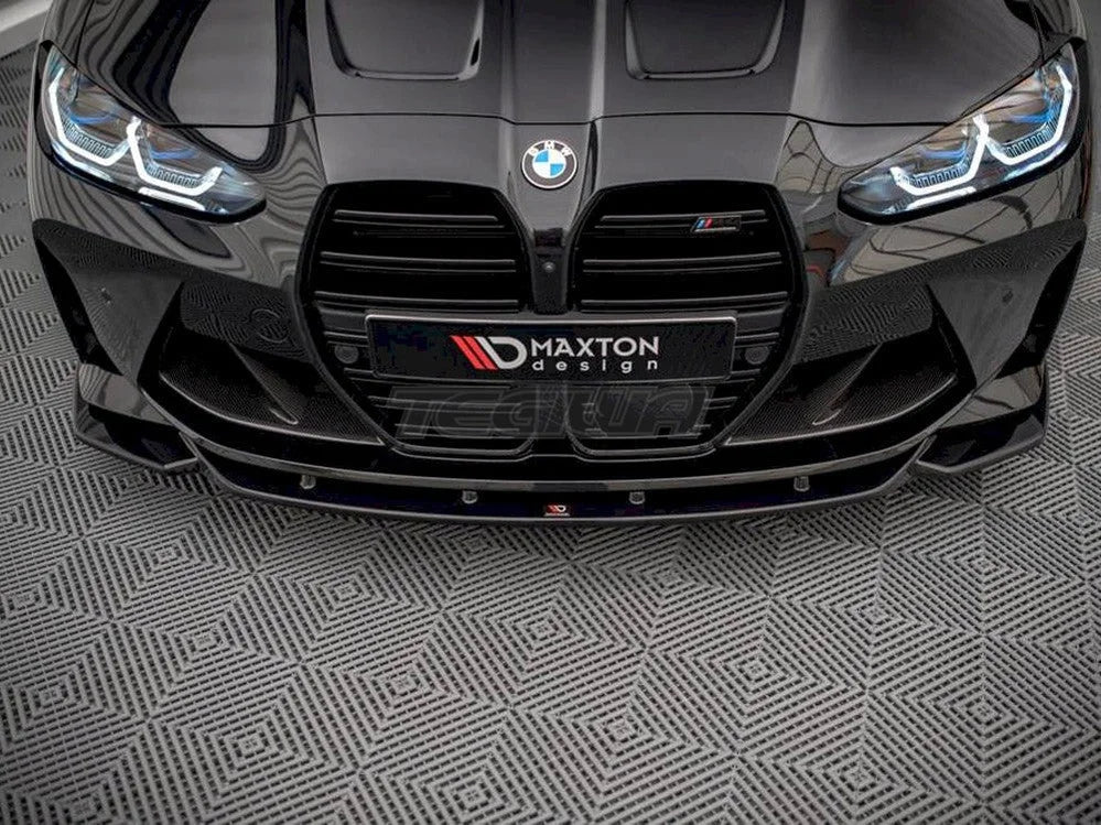Maxton Design Front Splitter V.2 BMW M4 G82 2021-
