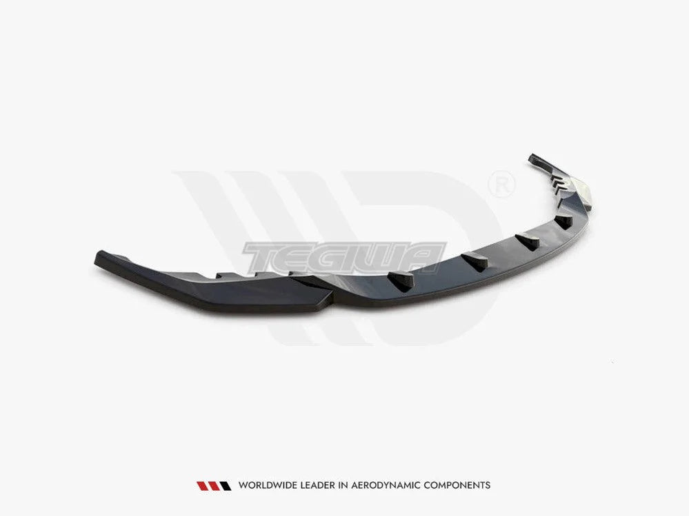 Maxton Design Front Splitter V.2 BMW M4 G82 2021-