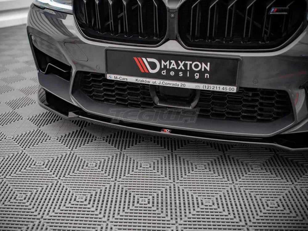 Maxton Design Front Splitter V.2 BMW M5 F90 Facelift 2020-