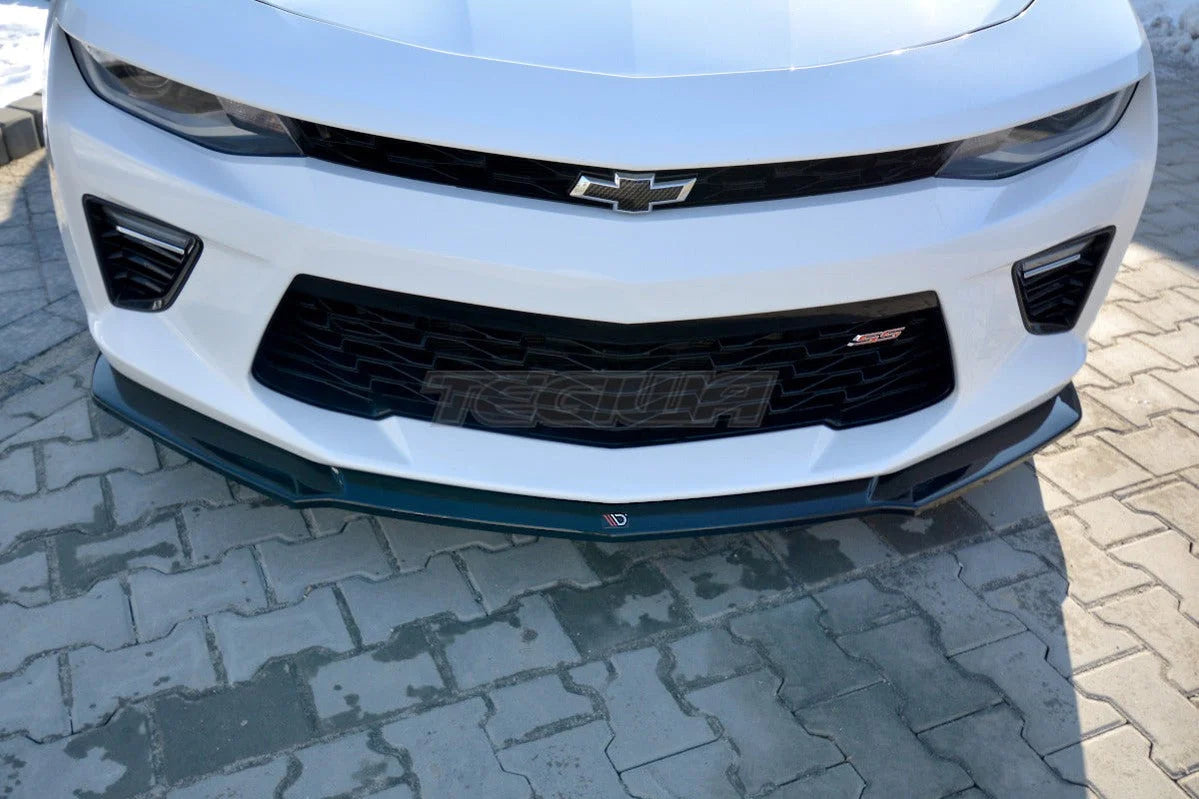 Maxton Design Front Splitter V.2 Chevrolet Camaro 6TH-GEN. Phase-i 2SS Coupe 2016-18