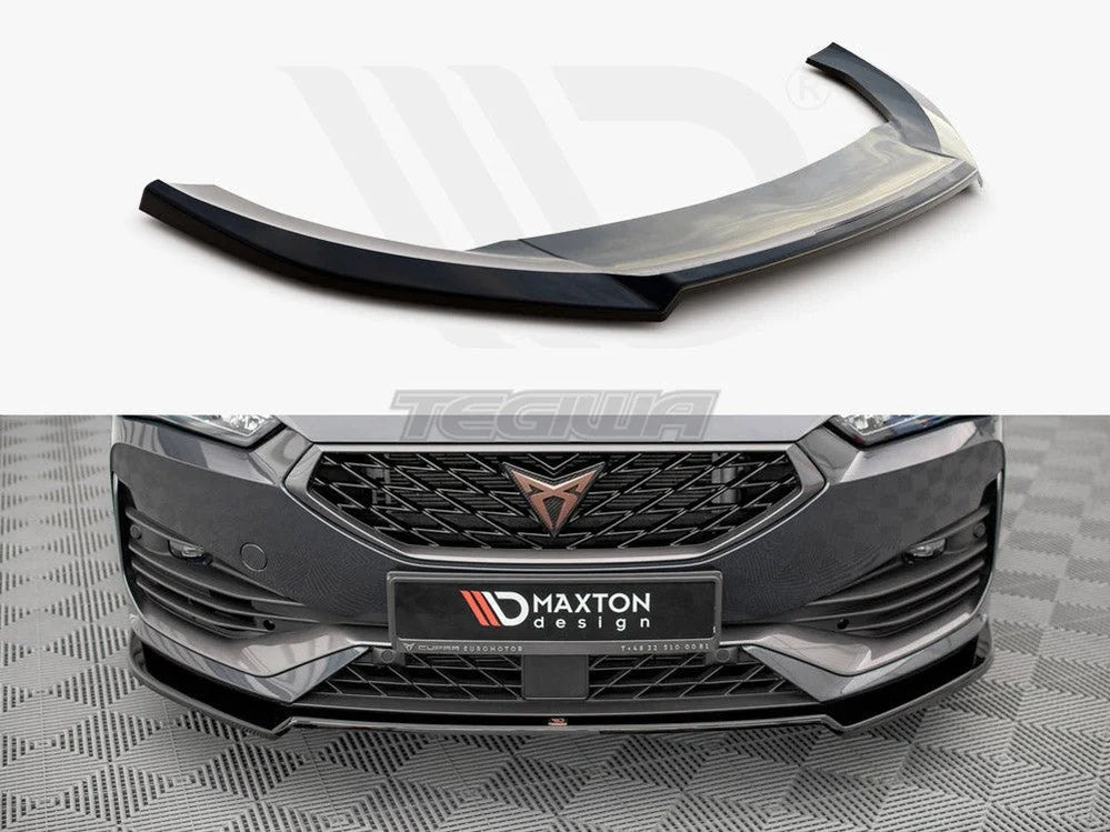 Maxton Design Front Splitter V.2 Cupra Leon 2020-