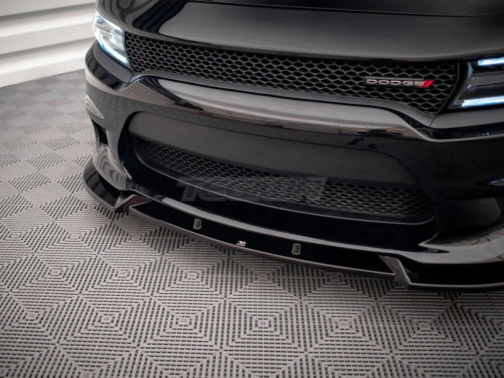 Maxton Design Front Splitter V.2 Dodge Charger SRT MK7 Facelift