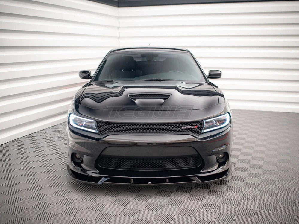 Maxton Design Front Splitter V.2 Dodge Charger SRT MK7 Facelift
