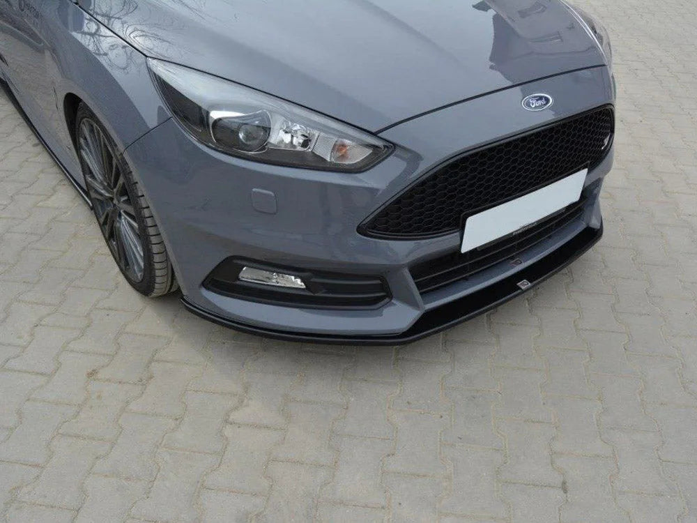 Maxton Design Front Splitter V.2 Focus ST MK3 Facelift Model