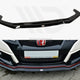 Maxton Design Front Splitter V.2 Honda Civic IX Type R 15-17