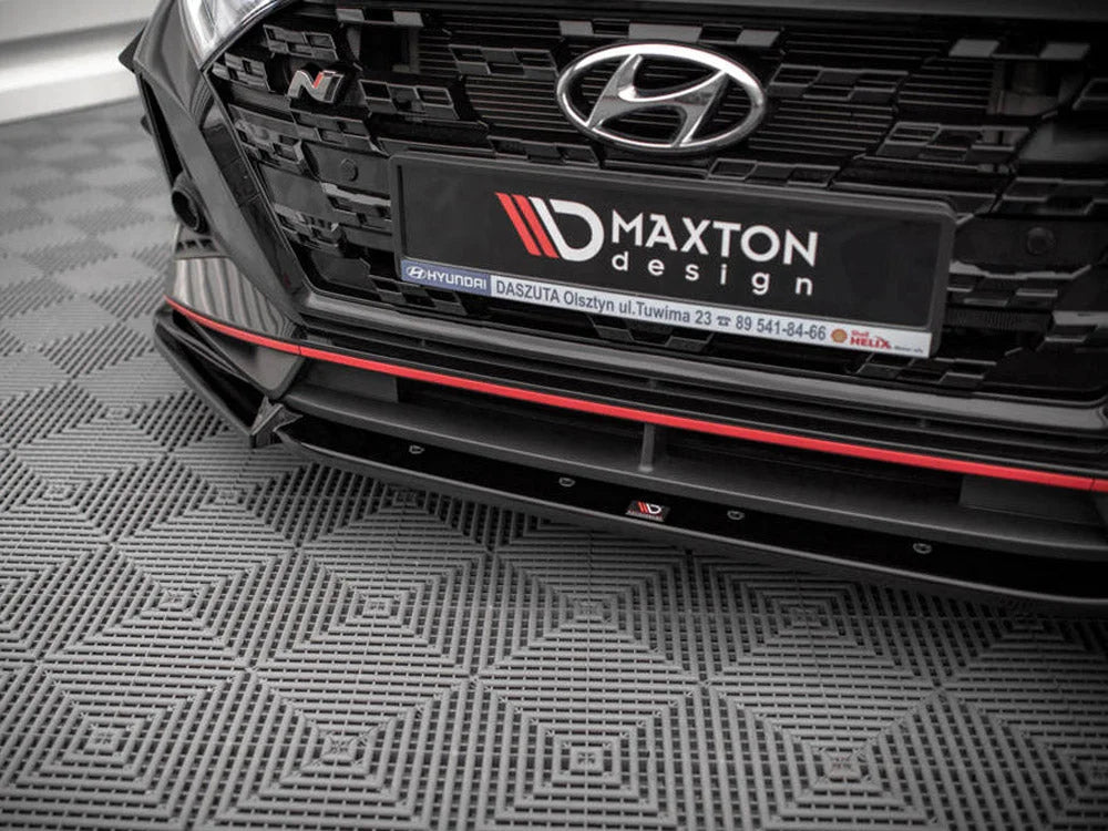 Maxton Design Front Splitter V.2 Hyundai I20 N MK3 2020-