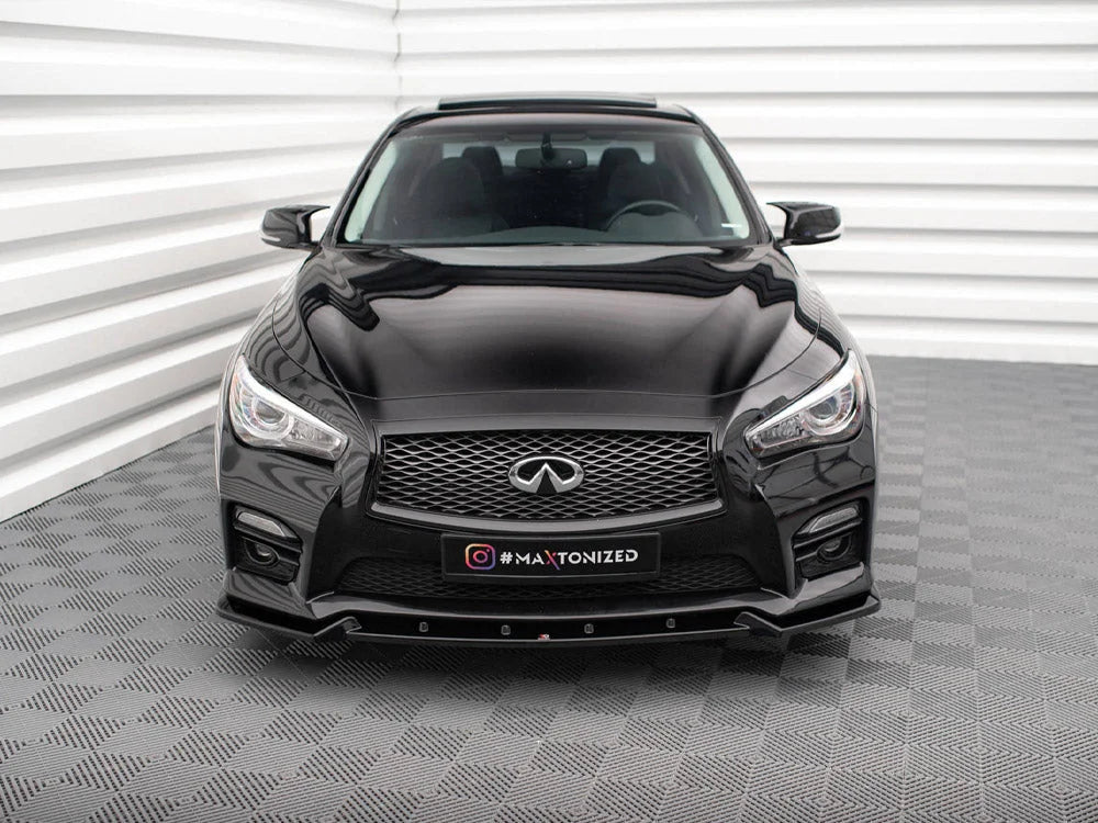 Maxton Design Front Splitter V.2 Infiniti Q50 S Mk1