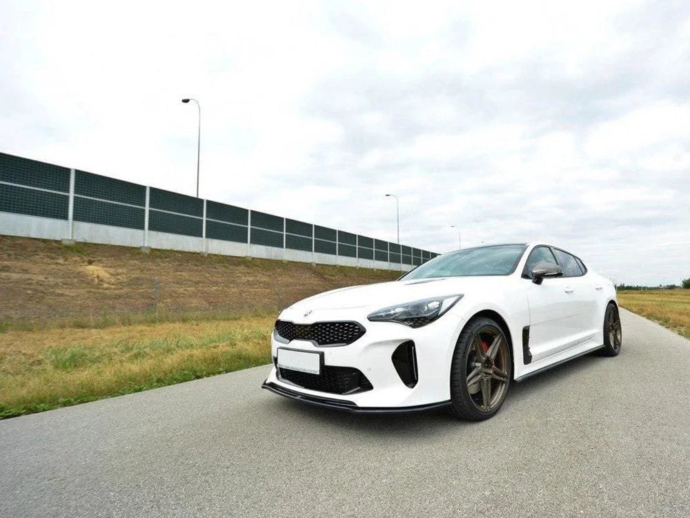 Maxton Design Front Splitter V.2 KIA Stinger GT 2017-19