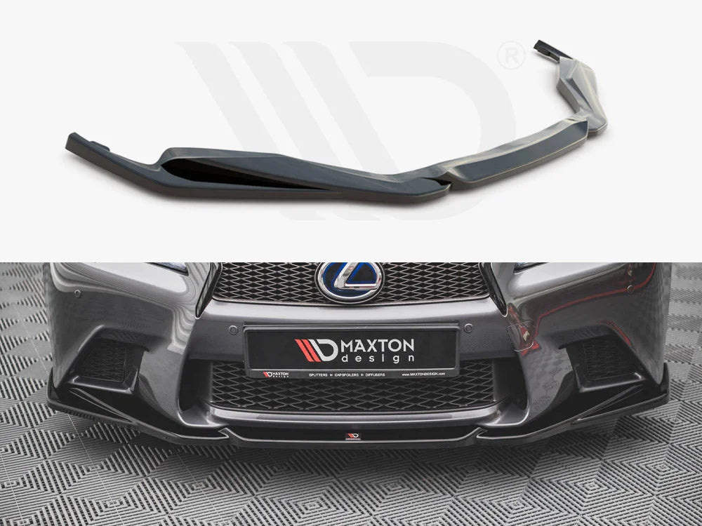 Maxton Design Front Splitter V.2 Lexus GS F Sport MK4 L10 15-20