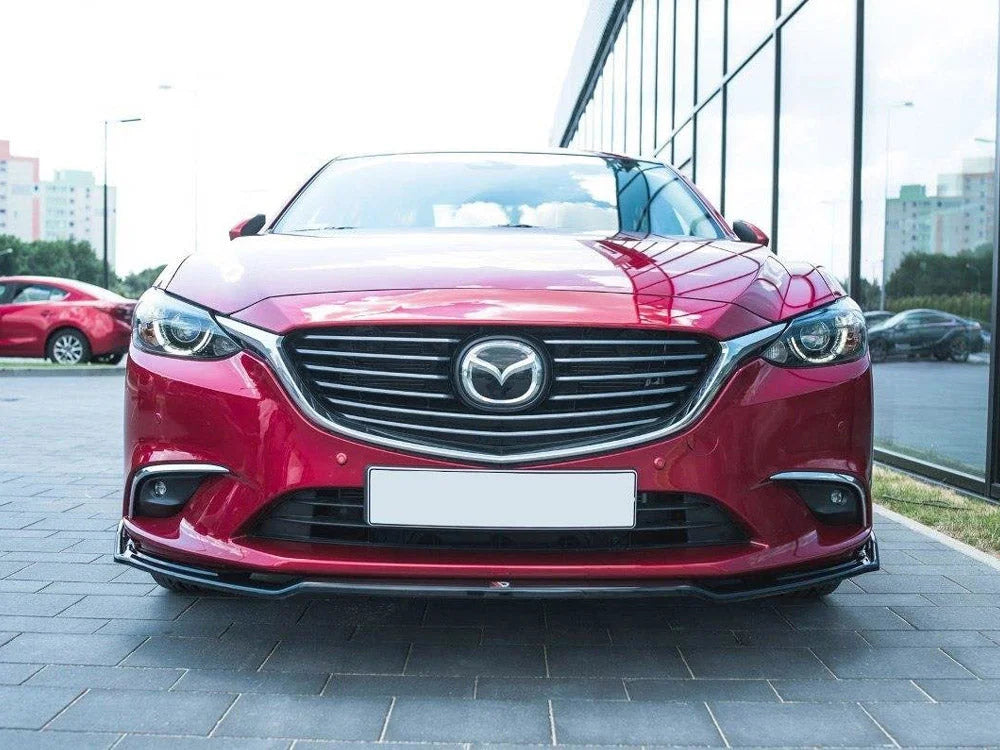 Maxton Design Front Splitter V.2 Mazda 6 GJ MK3 Facelift 2014- 2017