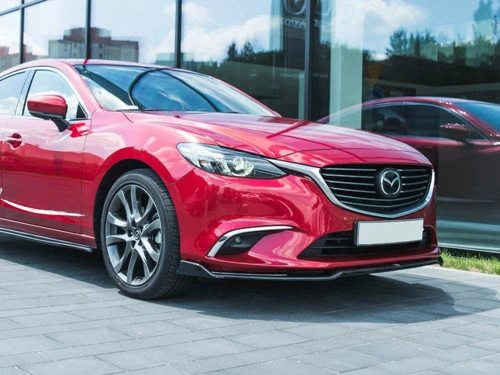 Maxton Design Front Splitter V.2 Mazda 6 GJ MK3 Facelift 2014- 2017