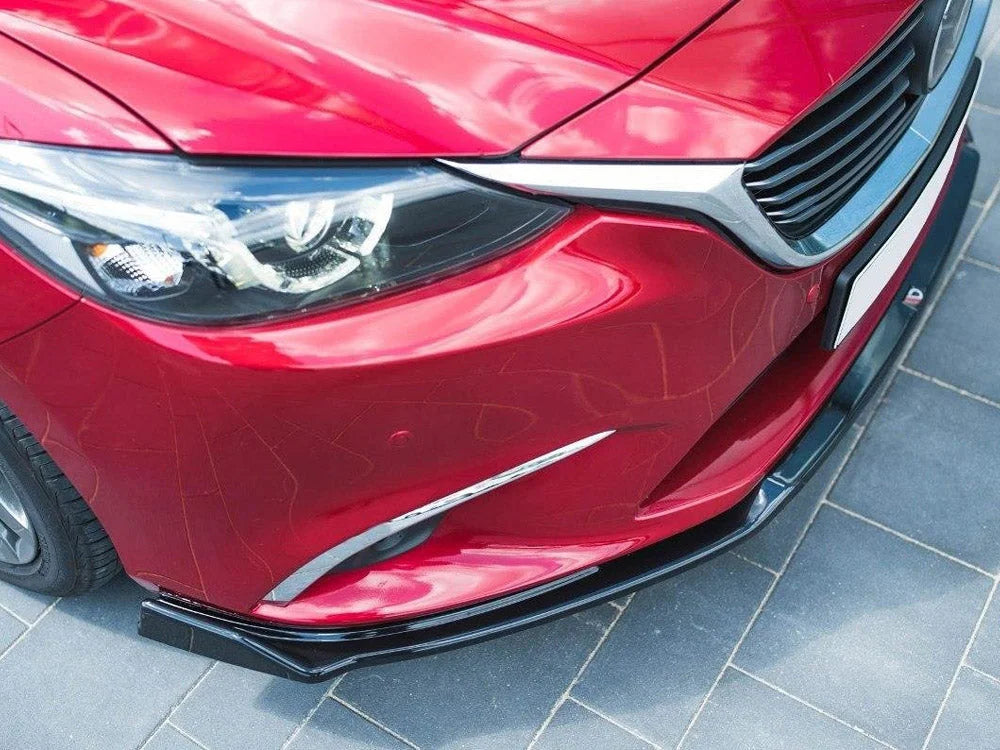 Maxton Design Front Splitter V.2 Mazda 6 GJ MK3 Facelift 2014- 2017