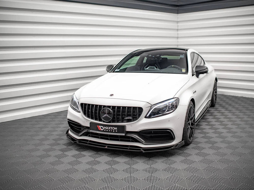 Maxton Design Front Splitter V.2 Mercedes-amg C63 Coupe C205 Facelift 18-21