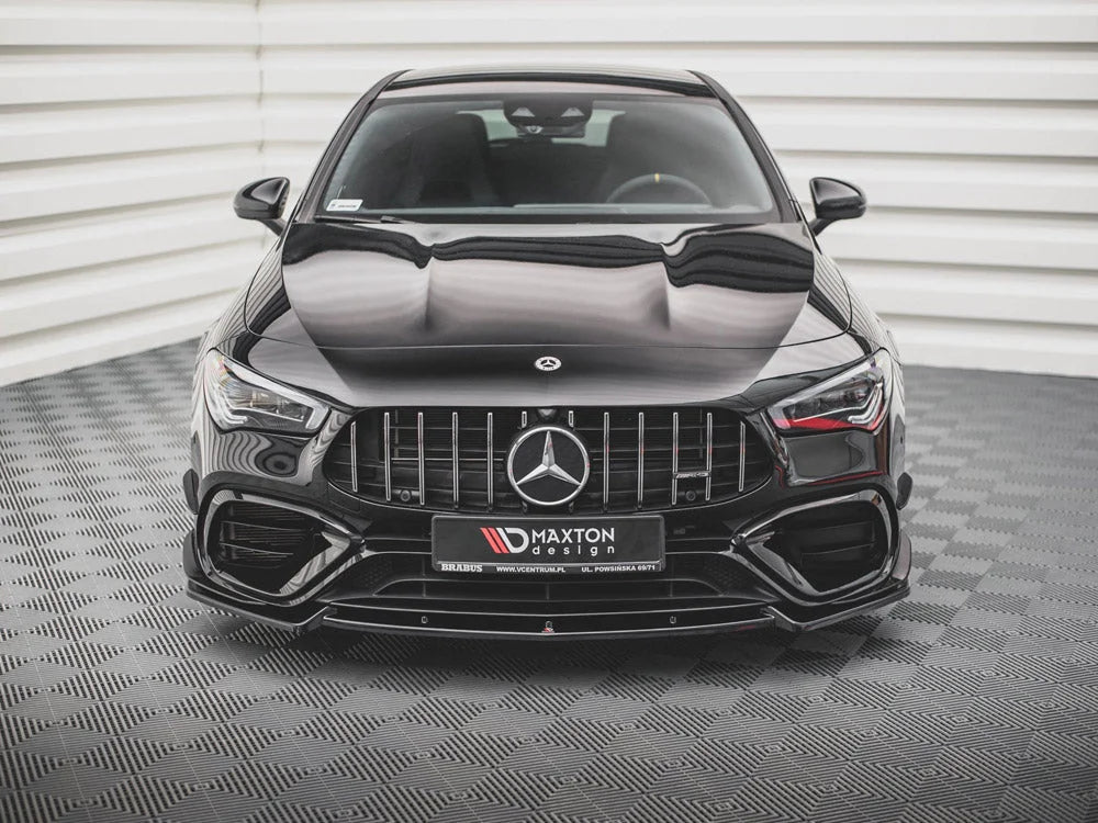 Maxton Design Front Splitter V.2 Mercedes-amg CLA 45 AERO C118 2019-