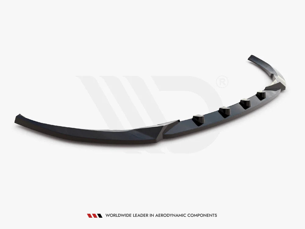 Maxton Design Front Splitter V.2 Mercedes C AMG Line C43 AMG Sedan Coupe W205 C205 Facelift