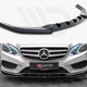 Maxton Design Front Splitter V.2 Mercedes E Amg-line Sedan W212 Facelift 12-16