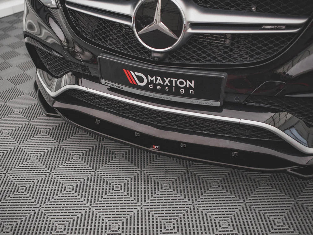 Maxton Design Front Splitter V.2 Mercedes GLE Coupe 63AMG C292 15-19
