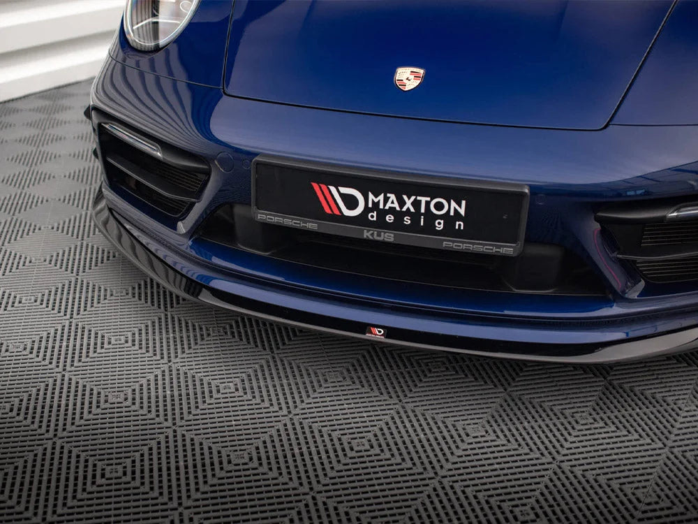 Maxton Design Front Splitter V.2 Porsche 911 Carrera Aero 992