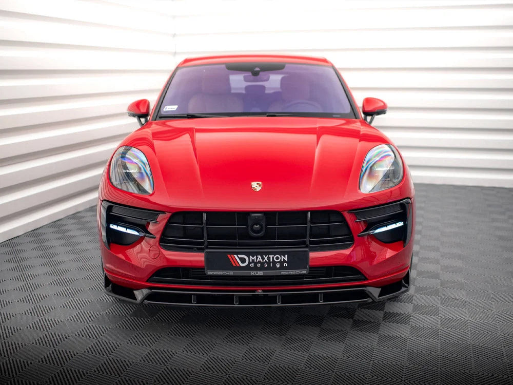 Maxton Design Front Splitter V.2 Porsche Macan Mk1 Facelift